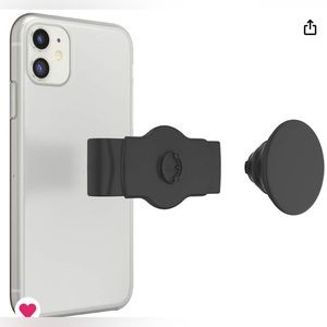 Pop Socket PopGrip Slide Stretch. NON adhesive slidable base.